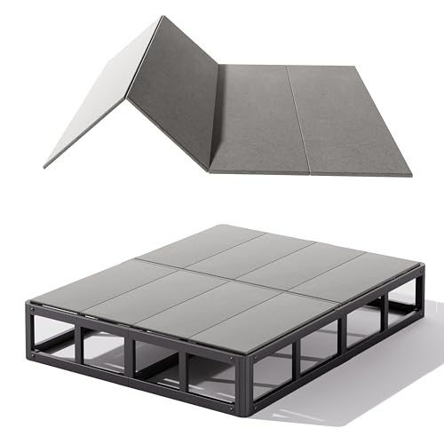 RLDVAY Queen Bunkie Board Mattress Support, 8mm Low Profile