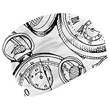 Bonnet tendance : le design imprimé unique ajoute un point lumineux à la tenue lorsqu'il est porté, vous rend élégante et attrayante, s'accorde avec n'importe quelle garde-robe comme les cardigans, écharpes, leggings ou autres vêtements décontractés.