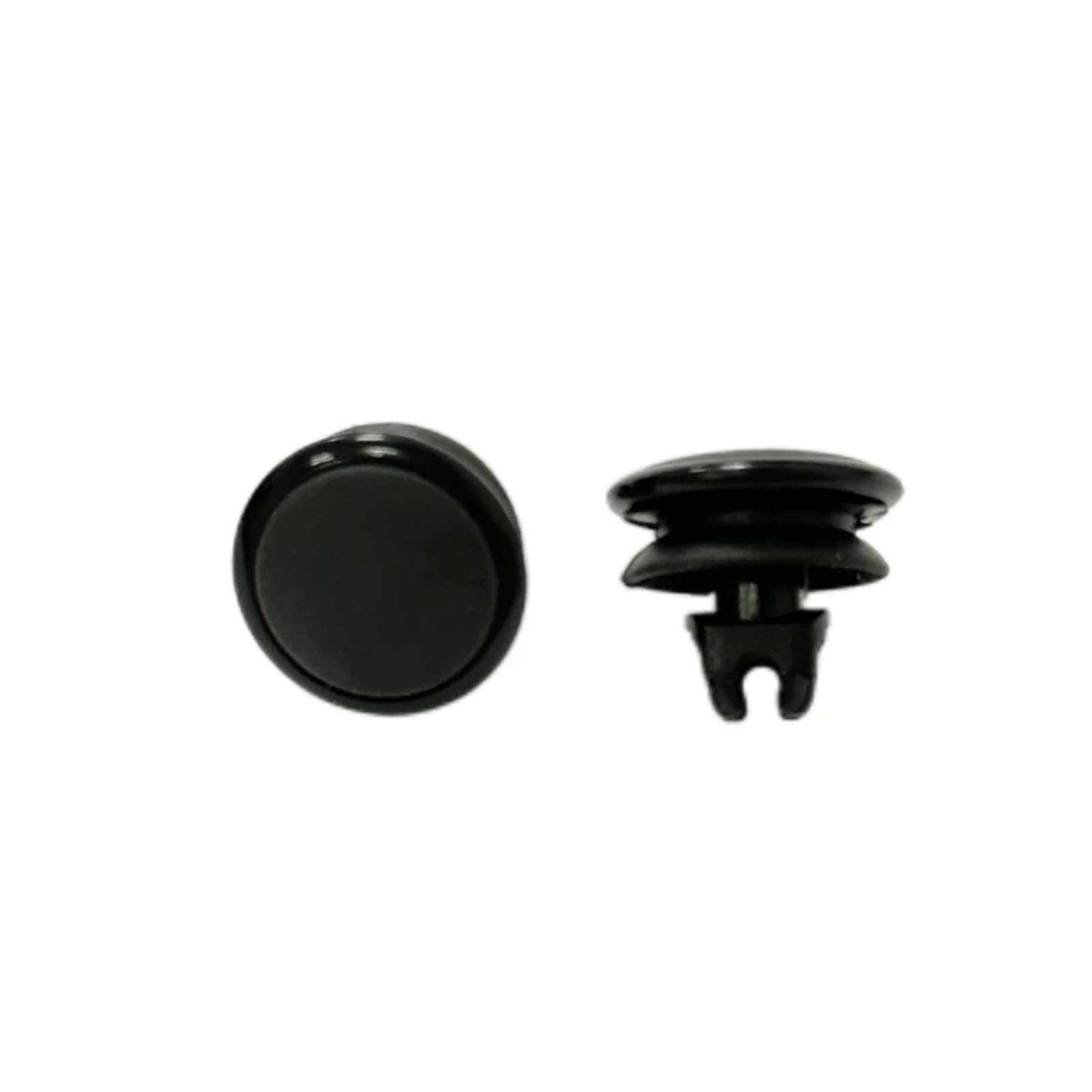 Kiaopu 20Pcs Black 20Pcs Thumbstick Grip Cap, Joystick Button Cover, For 1000 2000, For Ps For Vita 1000 2000 Game Console(20Pcs Black)