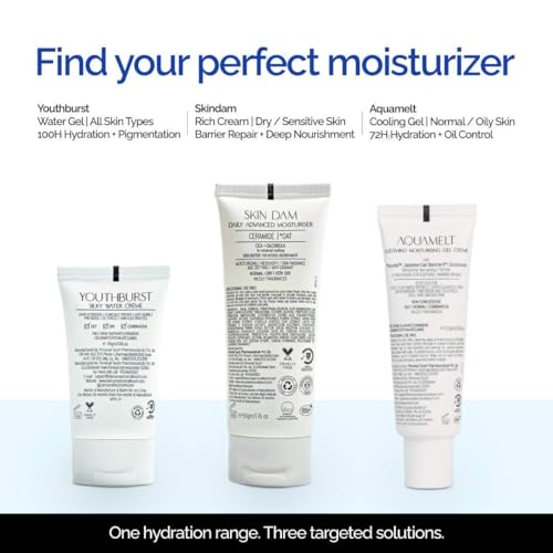 Image of Personal Touch Youthburst Water Gel Moisturiser | Hyaluronic Acid, Vitamins E, C, B3 | 24H Hydration, Dark Circle & Wrinkle Reduction | Anti-Aging Primer | Non-Comedogenic | All Skin Types - 30ml