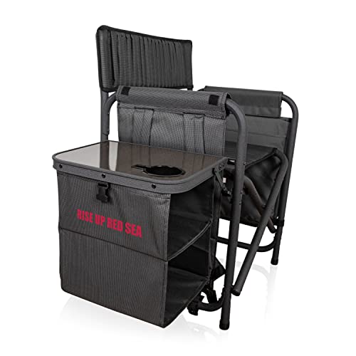 Image of Picnic TIME NFL Unisex-Adult NFL Fusion Camping Chair with Side Table and Soft Cooler, Beach Chair for Adults, Lawn Chair
