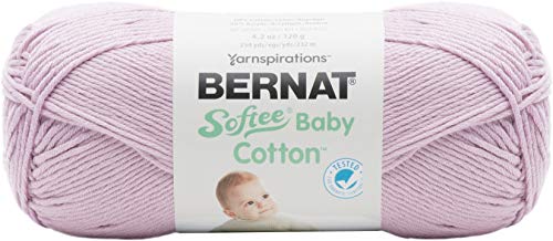 Image of Bernat Softee Baby Cotton YARN, Soft Plum