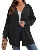 Matériau : ce cardigan pour femme est fabriqué en 95 % polyester et 5 % élasthanne, offrant un toucher doux et lisse. Ce sardigan tricoté assure une respirabilité légère, et l'élasthanne ajoute juste assez d'élasticité pour un mouvement facile, idéal pour un confort tout au long de la journée.