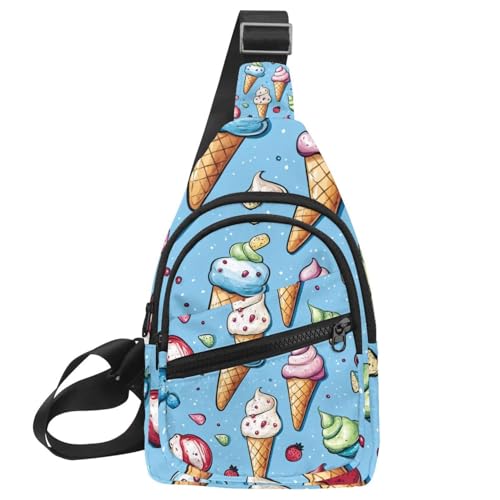 Mochila cruzada con correa ajustable antideslizante para deporte