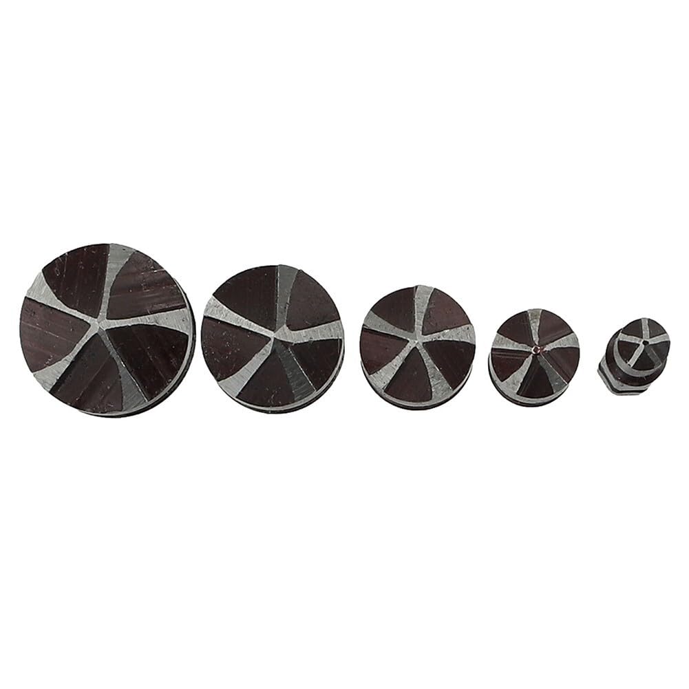 Juego de 5 brocas avellanadas de acero de alta velocidad adecuadas para varios materiales