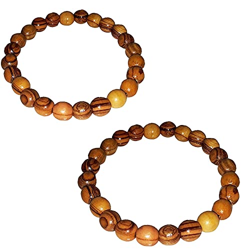 Freundschaftsarmbänder 2er Set Holzperlen Perlenarmband braun Einheitsgröße Männer Queers CSD Freundschaftsarmband Olivenholz Kugeln Kugelarmband Gay Unisex Herren Damen Holzarmband Armband Cover