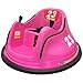 Voiture électrique Enfant KIDICAR - Auto-Tamponneuse 360° avec télécommande de contrôle Parental et Contours Anti-Chocs - Garçon et Fille - Rose