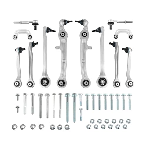 Densieg 12x Juego de reparación de brazo de suspensión 4F0498998 4F0498998S1 para A6 4F2 4FH 4F5 C6 2004-2011