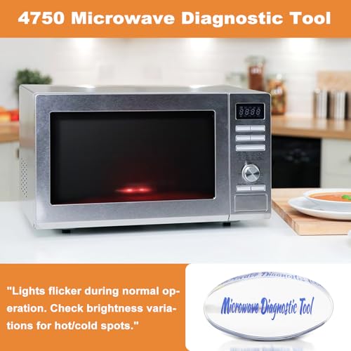 Image of 4750 Microwave Diagnostic Tool - Microwave Oven Safety Tester for Home /Commercial Microwave Oven Inspection (Circle)