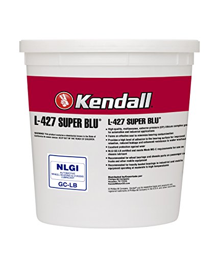 Kendall 1073836 Lithium Complex Grease (L-427 Super Blu Multipurpose Extreme-Pressure - 4 Lb Tub), 1 Pack #TOP1