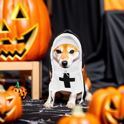 Disfraz para perros PET SHOW Nun Halloween M/L miniatura 5