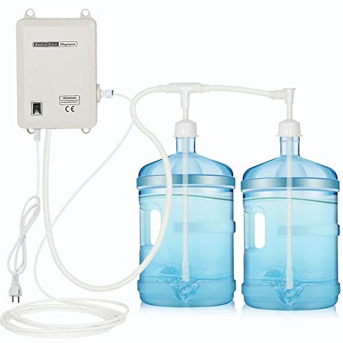 Image of TDRFORCE 5 Gallon Water Jug Dispenser Pump Automatic Water Dispenser Bottled Water Dispensing Pump System Bottled Water Machine Drinking 5 Gallon Fridge Ice Maker