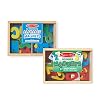 Melissa & Doug Deluxe Magnetic Letters and Numbers Set 89 Wooden Alphabet Magnets & Numbers, Educational Learning Toys for Preschool Kids Ages 3+