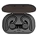 DLW True Wireless Earbuds Bluetooth 5.0 Headphones, Sports in-Ear TWS Stereo Mini Headset w/Mic HiFi Bass IPX7 Waterproof, One Step Instant Pairing Case Noise Cancelling Earphones (Black)