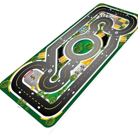Pista Cidade para Carrinhos Estrada 100x50cm