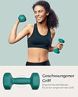 SONGMICS Hanteln, 2 x 3 kg, Hexagon Kurzhanteln, Neopren-Beschichtung – Ansicht 4