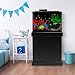 GloFish Fluorescent Plant, Blue Medium, Aquarium Décor, Fluoresces Under Blue LEDs
