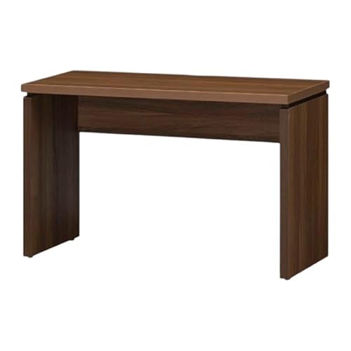 木質感を活かしたスタイリッシュデスク浅型(ダーク)
