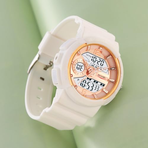 Fashion Unisex Digital Analog Watch for Men Women Multifunction Military Tactical LED Backlight Sports Casual Wristwatch 50M Waterproof3