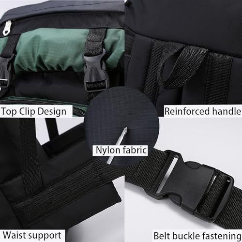 Mochila de senderismo Lawaia 70L para camping y trekking miniatura 6