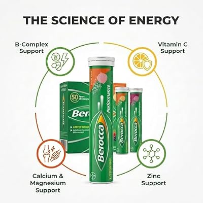 Berocca Performance Effervescent Tablets 60 Count Limited Edition Celebration Pack