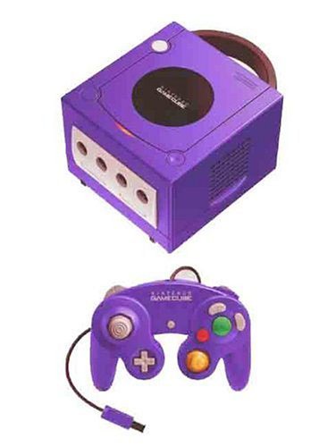 Purple GameCube Console & Mario Kart: Double Dash Pak