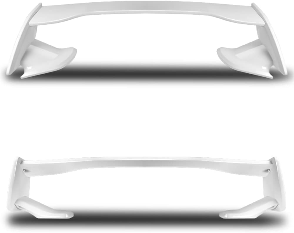 Q1-TECH, ABS Rear Trunk Lip Wing Spoiler Compatible with Subaru WRX STi Sedan 2022-2025, ABS Rear Wing Spoiler OE-Style Replacement Wing Lip Trunk Boot Rear Spoiler 2023 2024 (Painted White)