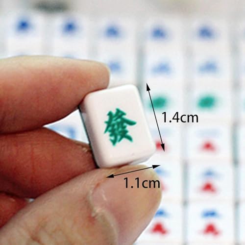 Juego Tradicional de Mahjong Chino para Viaje miniatura 4