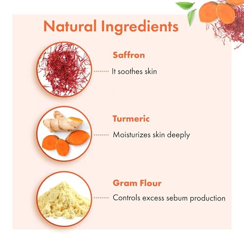 Image of Ubtan Night Cream, 50 g | Brightening Moisturizing Nourishing Face Moisturizer For All Skin Types (50 g)