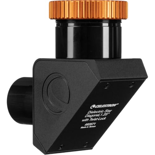 Celestron 1.25" Twist-Lock Dielectric Star Diagonal for Refractors & SCTs - image 3