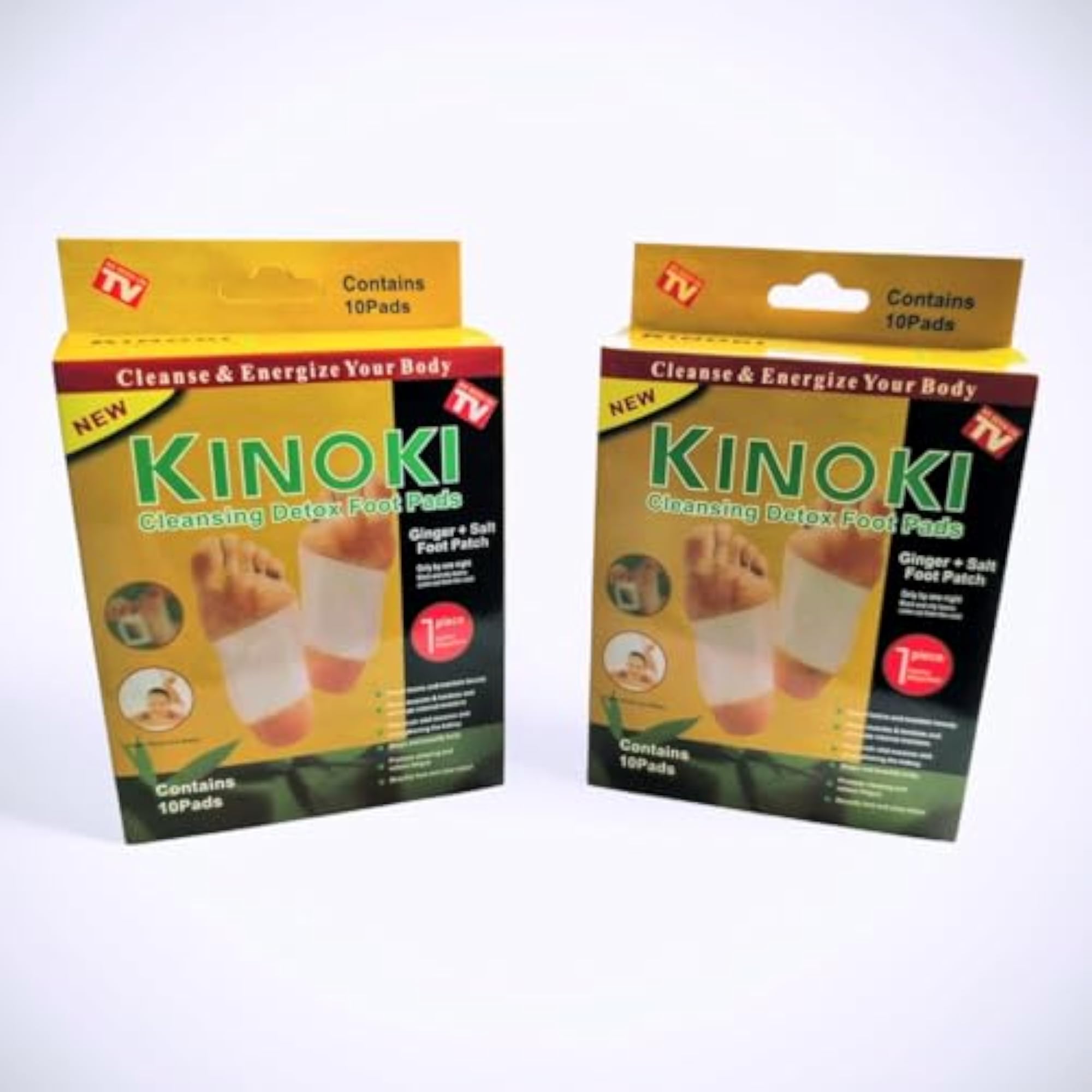 Detox Foot Pads 20 Pads for Pain Relief and Better Sleep