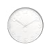 Produktbild Karlsson KA4383 Wanduhr Mr. White Numbers Stahl Poliert, Metall, 6 x 37.5 x 37.5 cm