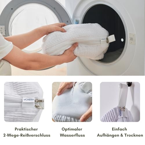 Sac de lavage pour chaussures double compartiment filet 360°