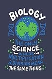  Biology The Only Science Where Multiplication & Division Mean The Same Thing: Funny Cartoon Dna 2021 Planner  Weekly & Monthly Pocket Calendar  6x9 Softcover Organizer  For Biologists & Science Pun