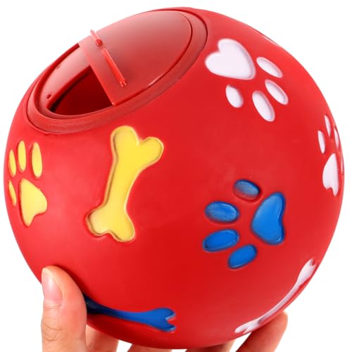 Balle à mâcher pour chien et chat accessoire de jeu interactif de 14 cm - 7