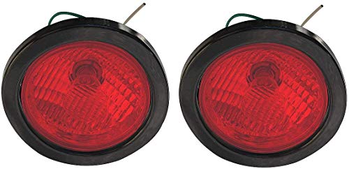 Feu stop arrière remorque fini les faux contacts avec la bague en caoutchouc lot de 2