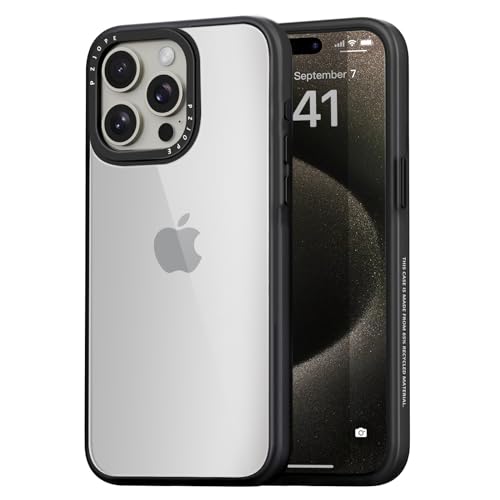 Coque iPhone 15 Pro Max esthétique transparente en verre acrylique cristal - 2