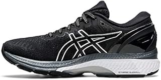 ASICS Women's Gel-Kayano 27 Running Shoes, 8, Black/Pure Silver