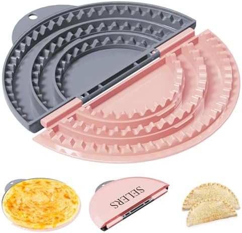 Tortilla Sealer,SELERS,Tacos tortilla crimper Maker Large,Removable & Adjustable 4