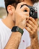 Yoohoo 2 Pack Nylon Sport Loop for Apple Watch Straps 38mm 40mm 41mm 42mm 44mm 45mm 46mm 49mm Women Men - Soft and Comfortable Watch Strap for iWatch 11 10 9 8 7 6 5 4 3 2 1 SE Ultra,Black/Green - Image 5