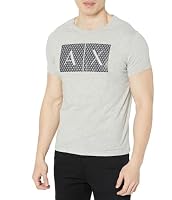 A|X Armani Exchange Men's T-Shirt, B09b Htr Grey, M