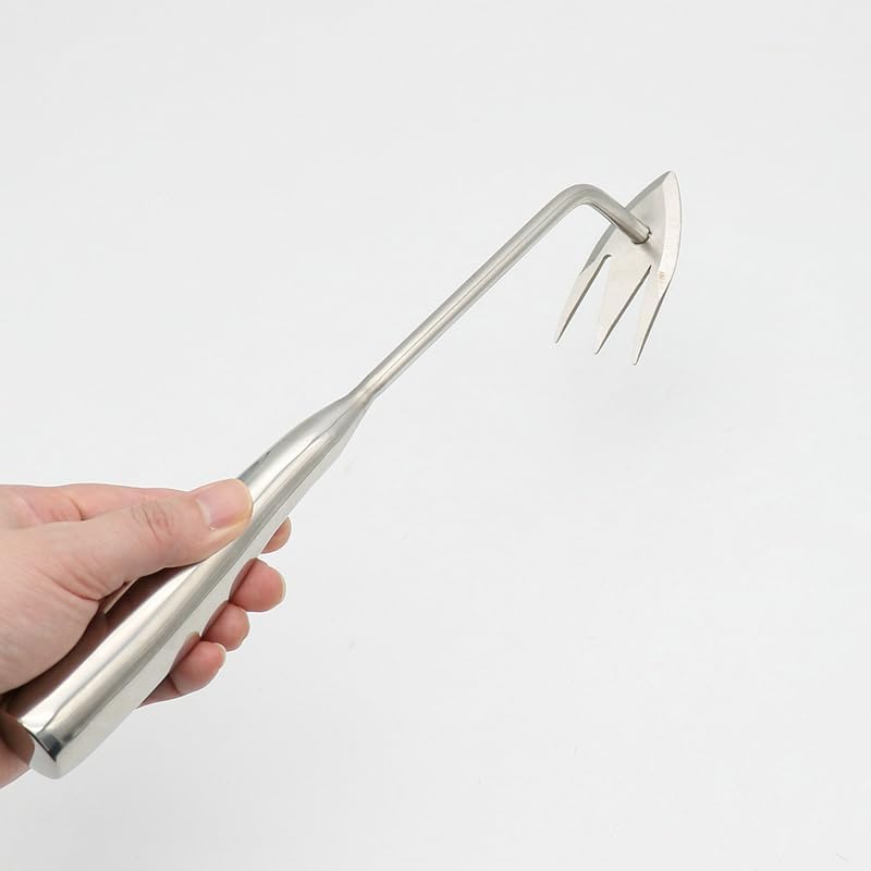 Miniatura 6 de VIGAN 1 Uds. Multifuncional Jardín Weeders Hierba Rooting Suelo Suelto Eliminación de Deshierbe de mano Extractor de Deshierbe Acero Inoxidable