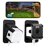 WeChip Fenster Kamera, 2K 3MP Überwachungskamera Innen Für Live Übertragung Handy APP, WALN Kamera mit Farb-Nachtsicht, 24/7-Aufnahme, Bewegungsmelder, Zwei-Wege Audio, Funktioniert mit Alexa