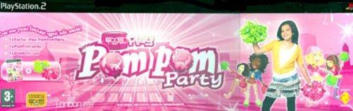Jeu Eyetoy Play Pompom PS2 avec ses pompons interactifs inclus