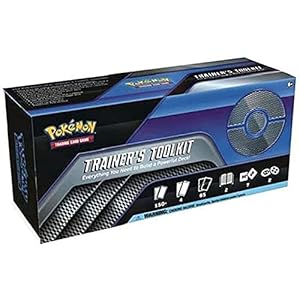 Pokemon TCG 2021 Trainers Toolkit Box – 4 Booster Packs Plus Trainers for 6 Years Old