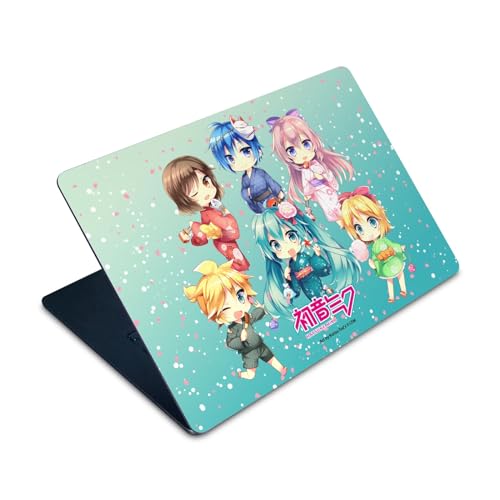 Hatsune Miku Autocollant MacBook Air 15 M2 2023 Vinyle Anti Trace Doigt Protection Coque