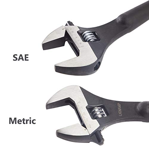 LICHAMP 16-Inch Adjustable Construction Spud Wrench