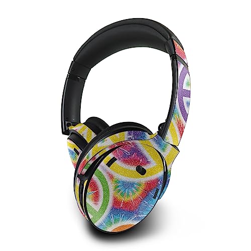 Image of MightySkins Glossy Glitter Skin Compatible with Bose QuietComfort 45 Headphones Peaceful Explosion | Protective, Durable High-Gloss Glitter Finish | Easy to Apply