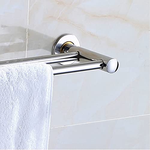 Rails de barre de serviette double pour support de drap de bain et accessoires - 6