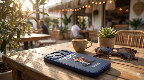 Image of Polo Club Phone Cover for iPhone 17 Pro Premium Blue Case | Soft Flexible Back Cover | Slim Protective Case